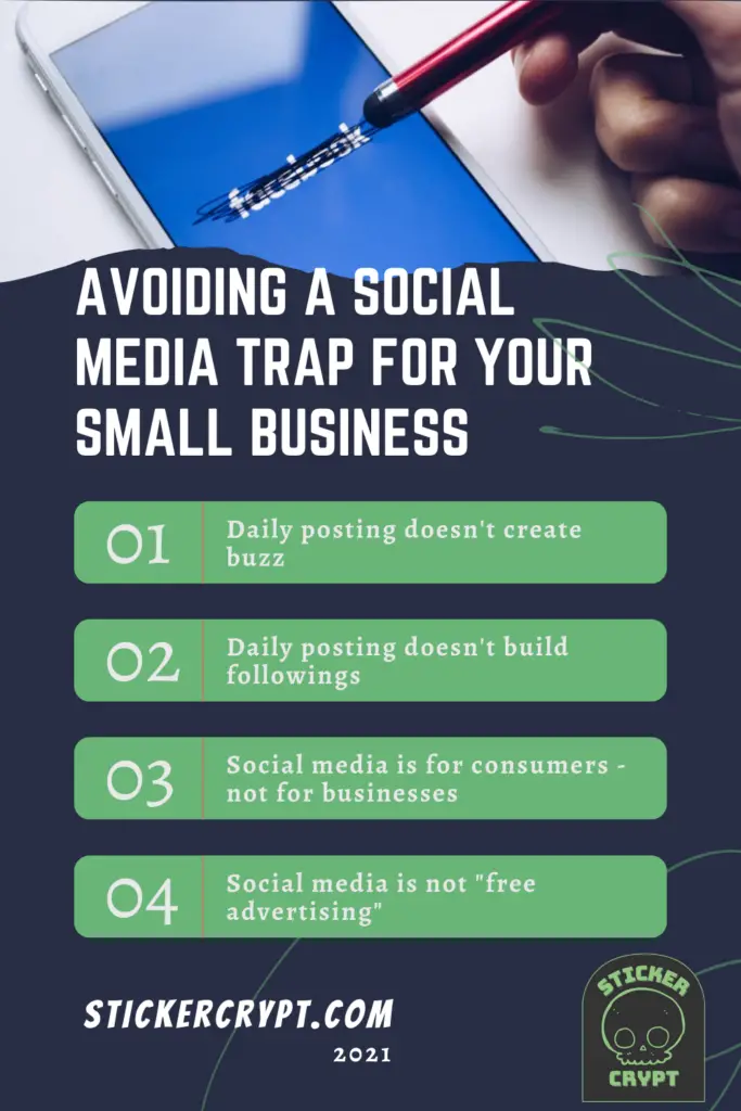 avoiding a social media trap for your small business