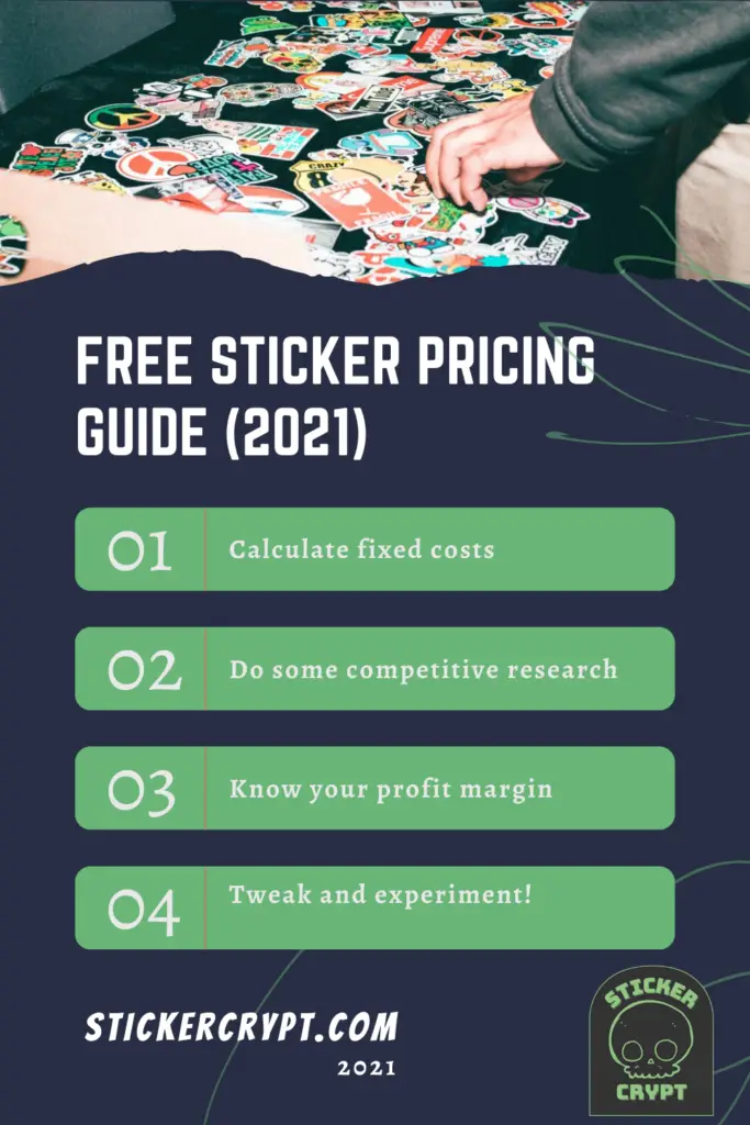 free sticker pricing guide 2021