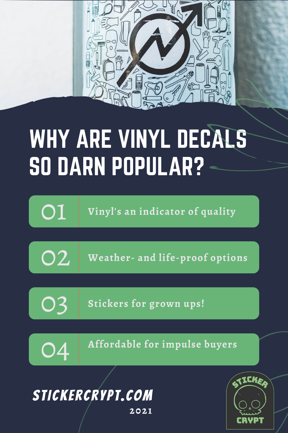 why are vinyl decals so darn popular
